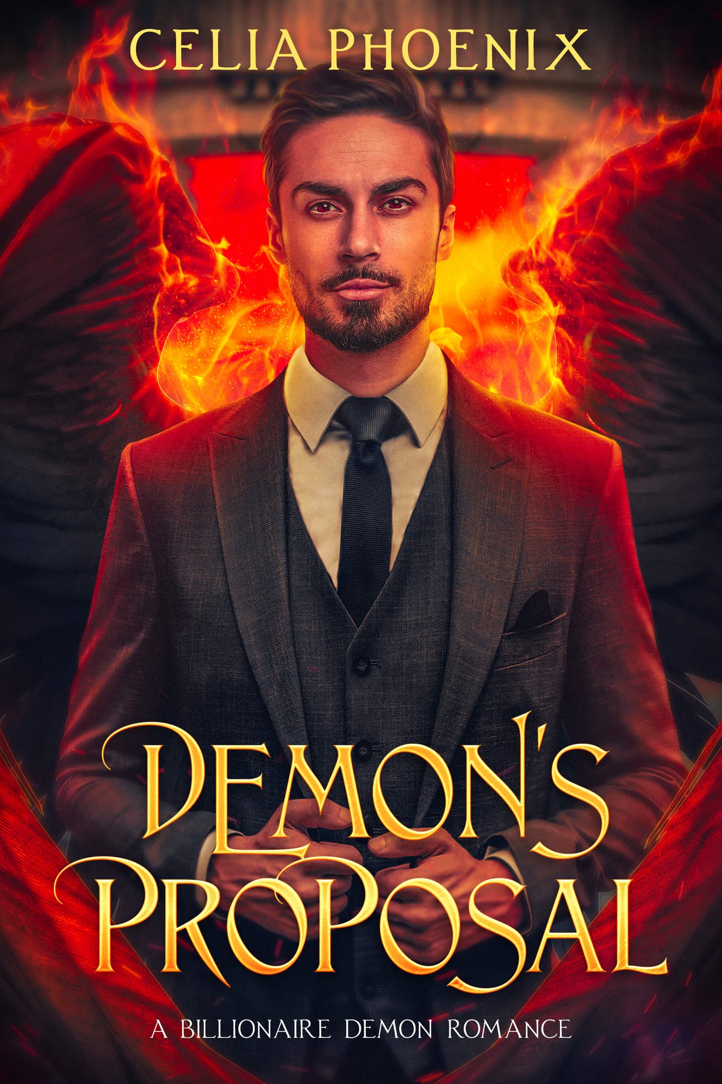 Demon's Proposal- A demon billionaire shifter romance by Celia Phoenix